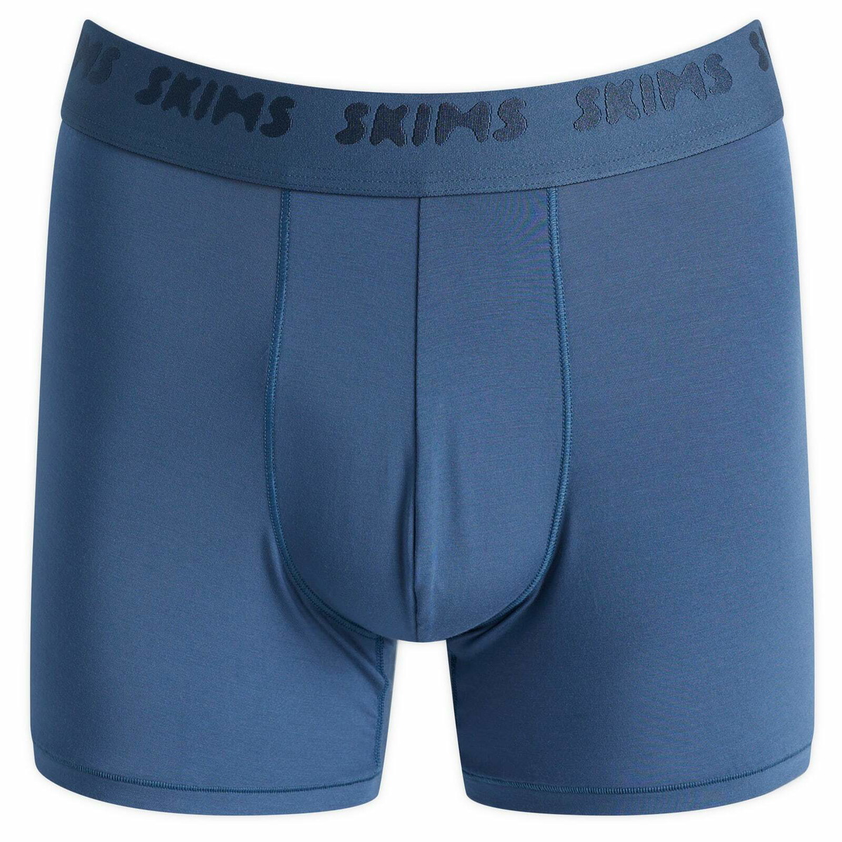 SKIMS Men's Stretch 3 Inch Boxer Brief 3 Pack in Indigo Multi