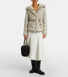 Moncler Raies hooded quilted down jacket