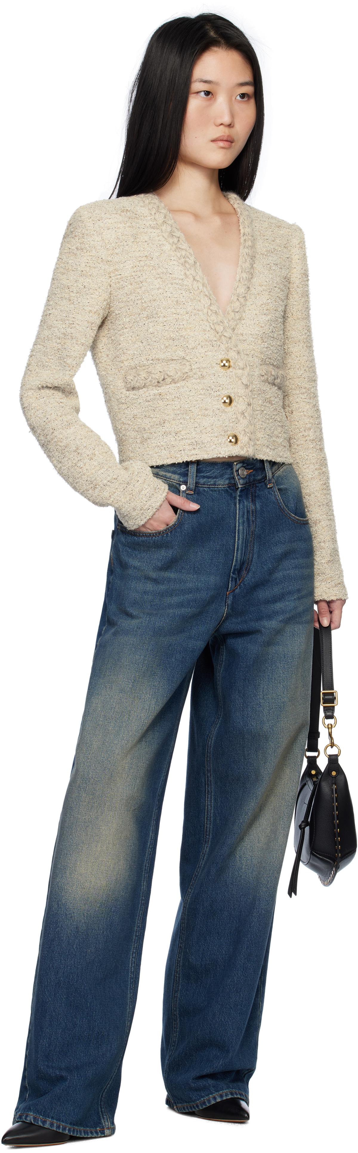 Isabel Marant Beige Gwendoline Jacket