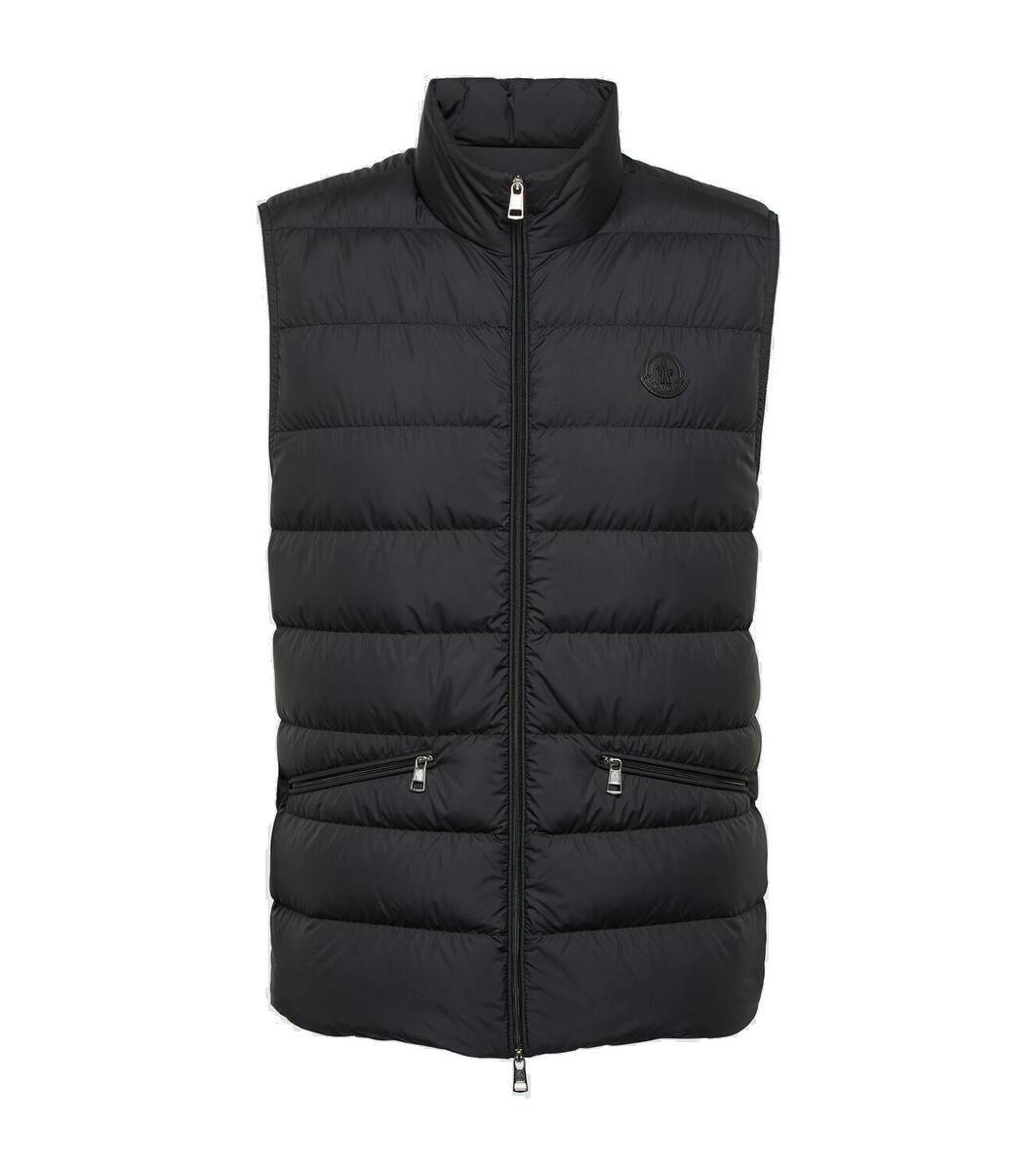 moncler gui gilet navy