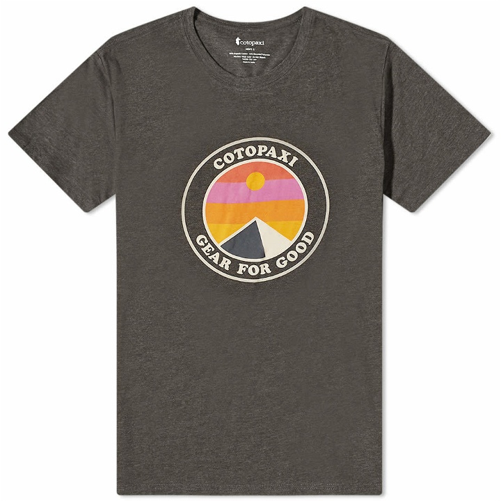 Photo: Cotopaxi Men's Sunny Side T-Shirt in Iron
