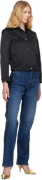Wales Bonner Black 'The Flora' Jacket