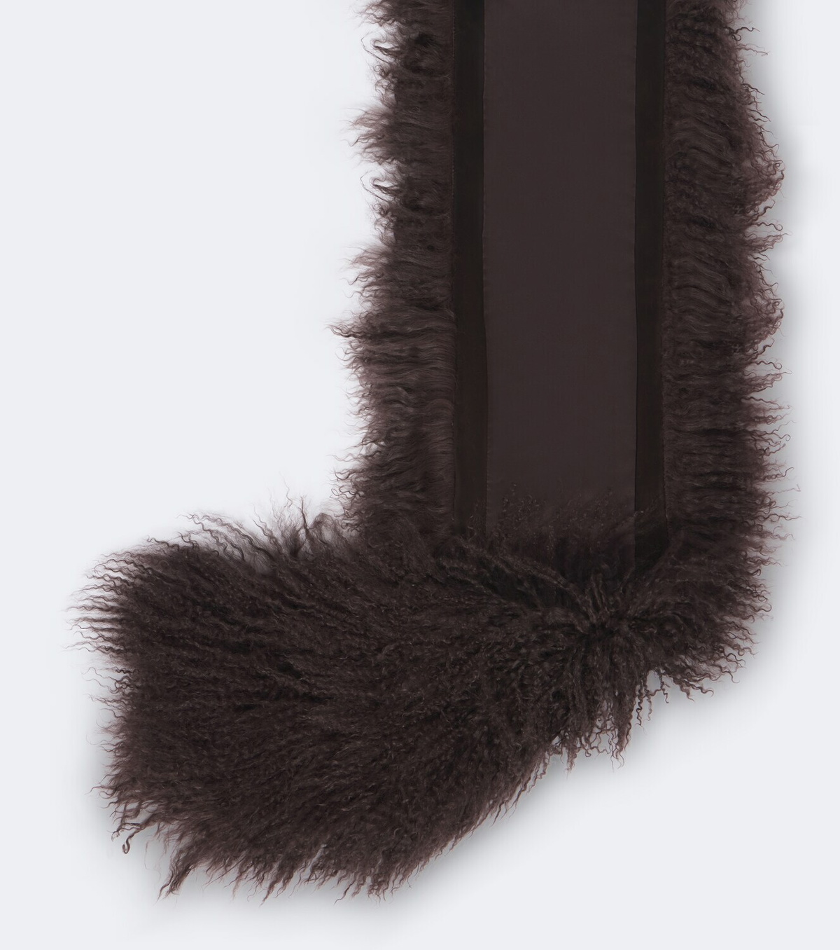 De La Vali Zeraphine shearling scarf