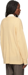 The Garment Yellow Como Oversized V-Neck Sweater