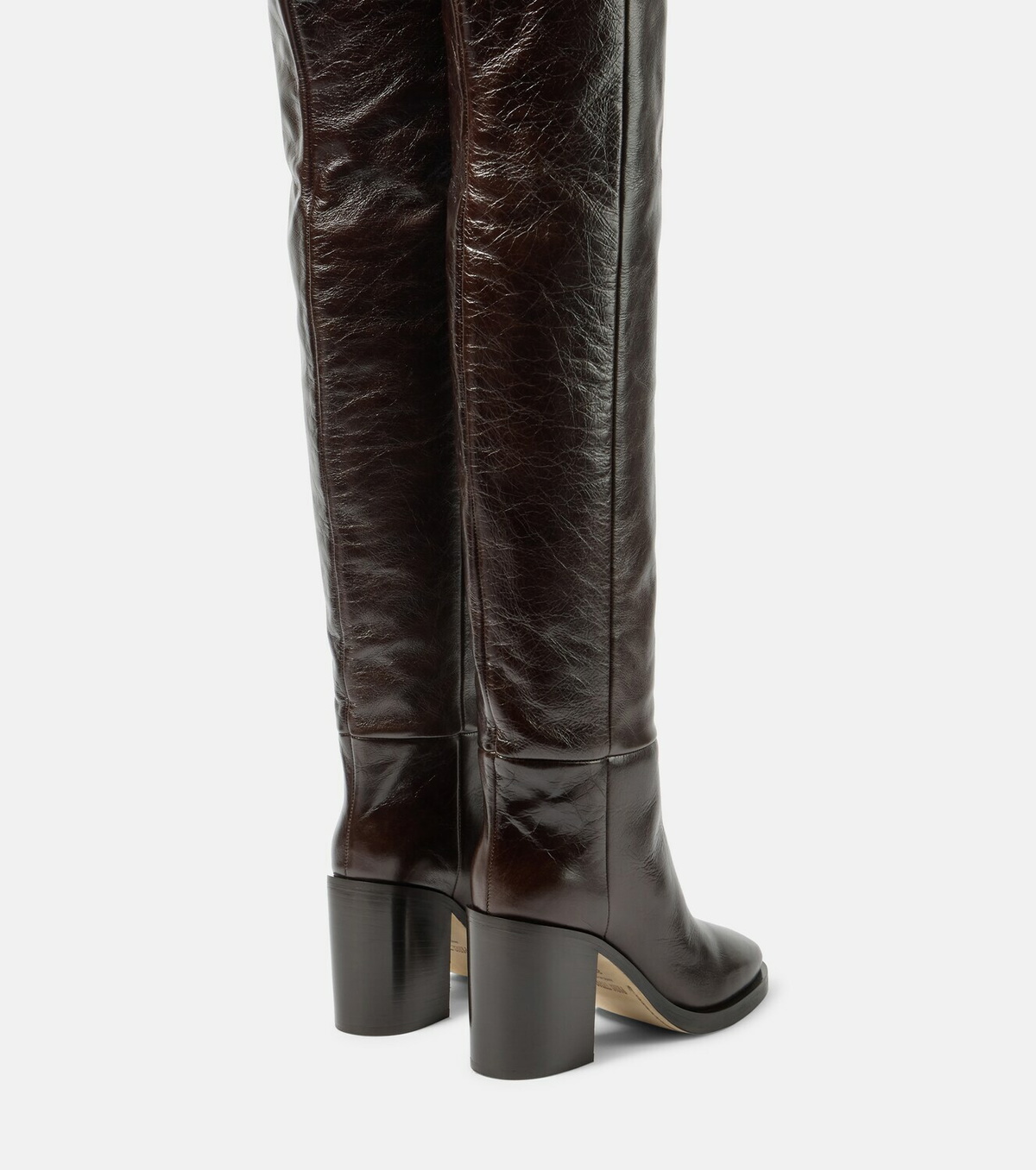 Paris Texas Ophelia leather over-the-knee boots