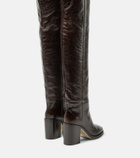 Paris Texas Ophelia leather over-the-knee boots