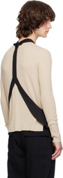 Rick Owens Black Temple Bauhaus Vest