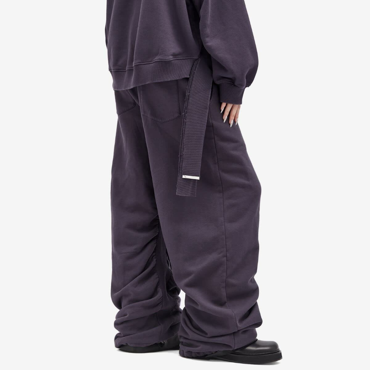 The Attico Women's Baia Long Sweat Pants in Blue/Violet Fade