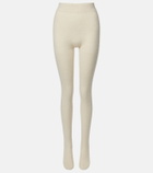 The Row Cashmere-blend tights