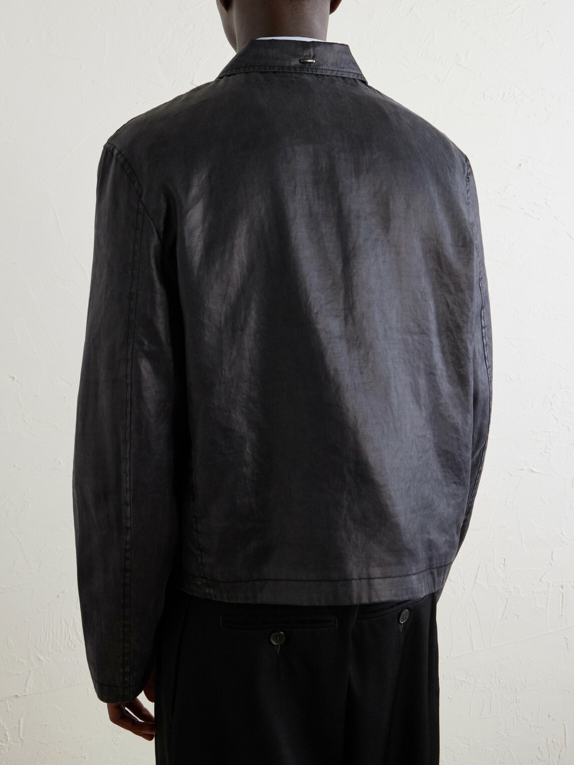 Our Legacy - TENCEL™Lyocell Blouson Jacket - Black