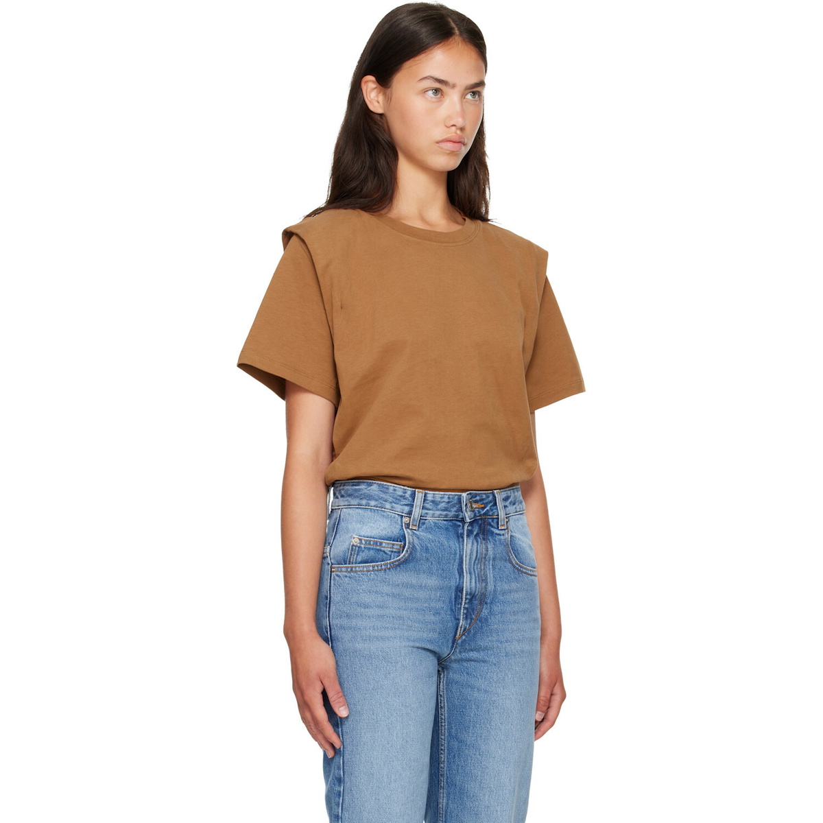 Isabel Marant Tan Zelitos T-shirt