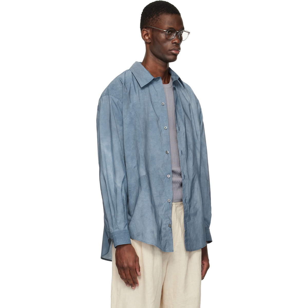 colbo Blue Office Shirt