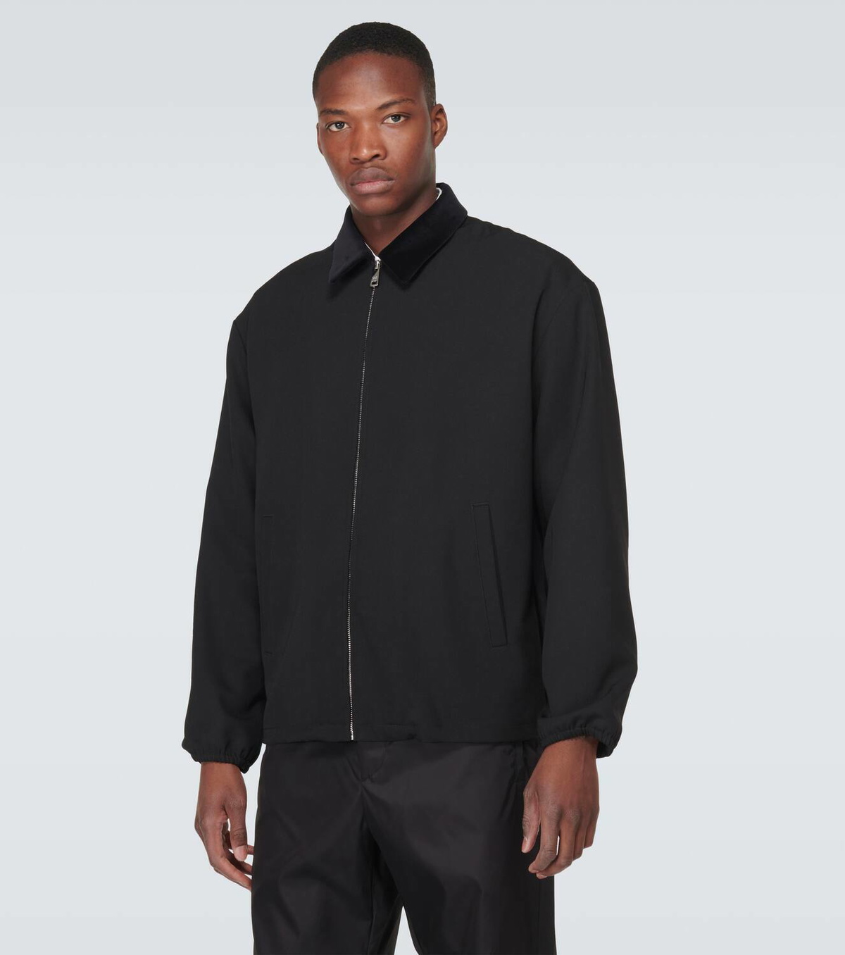 Prada Virgin wool bomber jacket Prada
