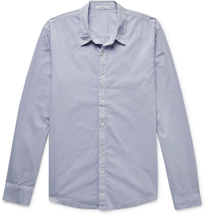 Photo: James Perse - Standard Cotton Shirt - Blue