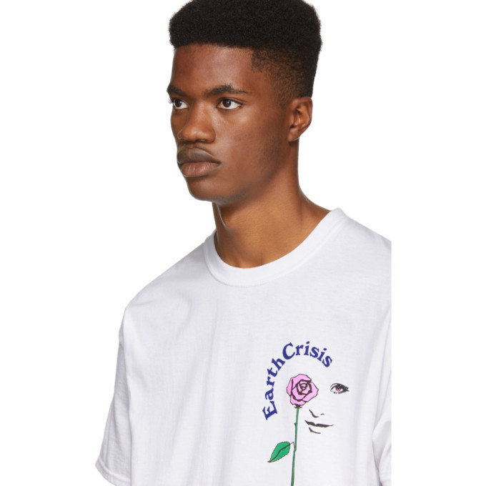 Noah NYC White Earth Crisis T-Shirt Noah NYC