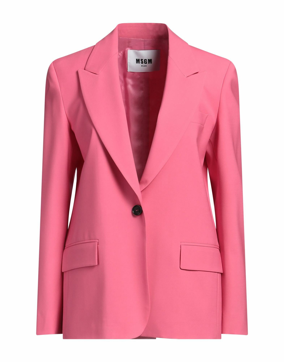 Msgm Womens Blazer Fuchsia