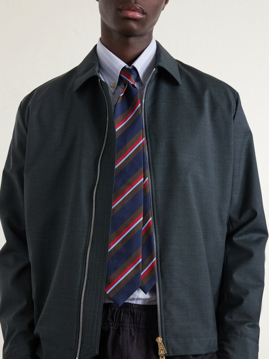 Paul Smith - Wool Bomber Jacket - Gray