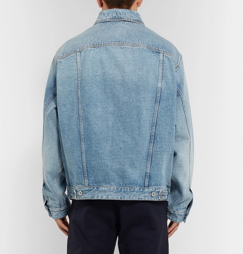 ジャケット Valentino Jackets Light blue VALENTINO GARAVANI nylon bomber jacket with embroidery and