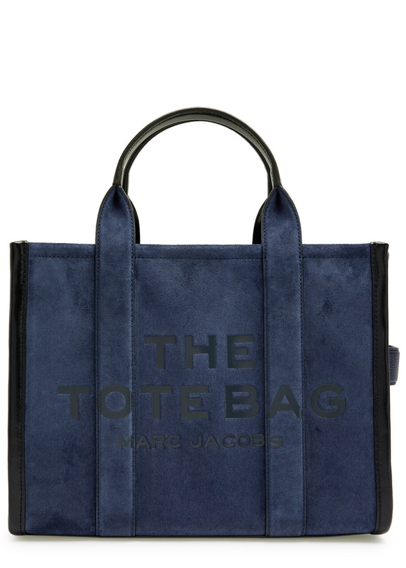 Photo: Marc Jacobs The Tote Medium Suede Tote - Navy - One Size