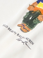 Polo Ralph Lauren - Logo-Print Cotton-Blend Jersey Sweatshirt - Neutrals