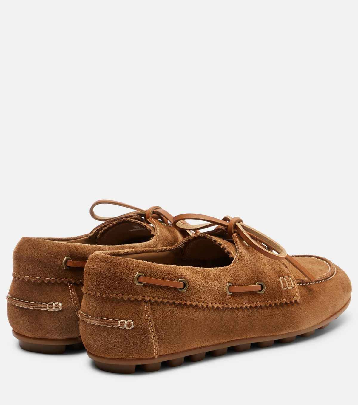 Hogan H693 suede boat shoes