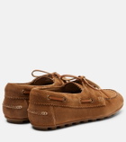 Hogan H693 suede boat shoes