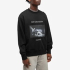 Neuw Denim Men's Joy Division Closer Crew in Jet Black