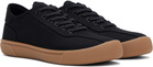 The Row Black Canvas Sneakers