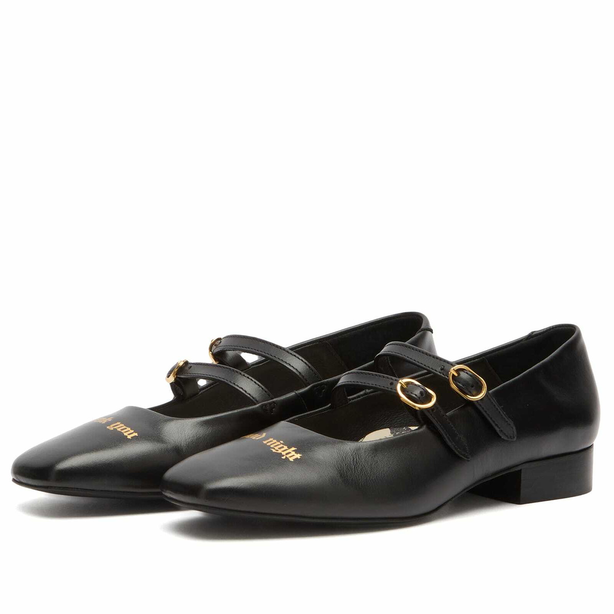 Duke + Dexter Women's Thank You, Good Night Mary Jane Shoe in Black