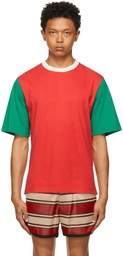 Wales Bonner Multicolor Colorblock Johnson T-Shirt