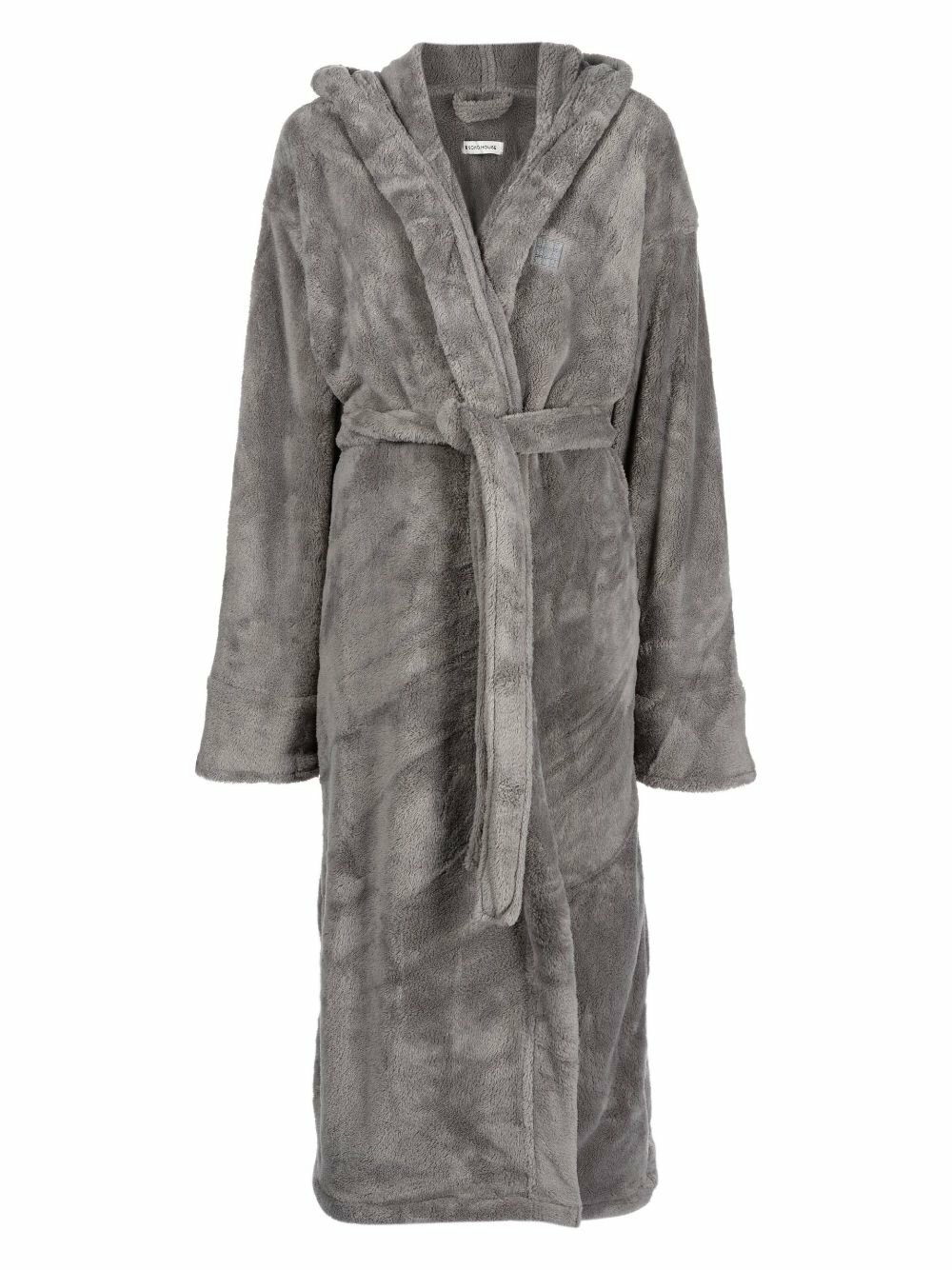 Soho Home Grey House Hooded Robe