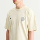 Stone Island Men's x New Balance T-Shirt in Ivory