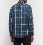 rag & bone - Fit 3 Checked Cotton Shirt - Navy