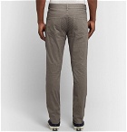 James Perse - Grey Slim-Fit Pigment-Dyed Stretch-Cotton Trousers - Gray