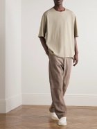 Fear of God - Eternal Oversized Wool-Blend Crepe T-Shirt - Neutrals