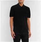 Bottega Veneta - Cotton-Piqué Polo Shirt - Black