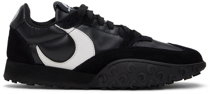 Photo: Marine Serre Black MS Rise Sneakers