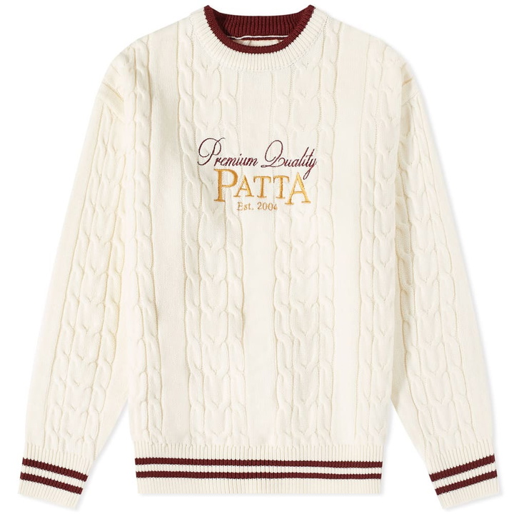 Photo: Patta Premium Cable Knit