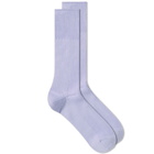 Anonymous Ism Brilliant Crew Sock in Lavender