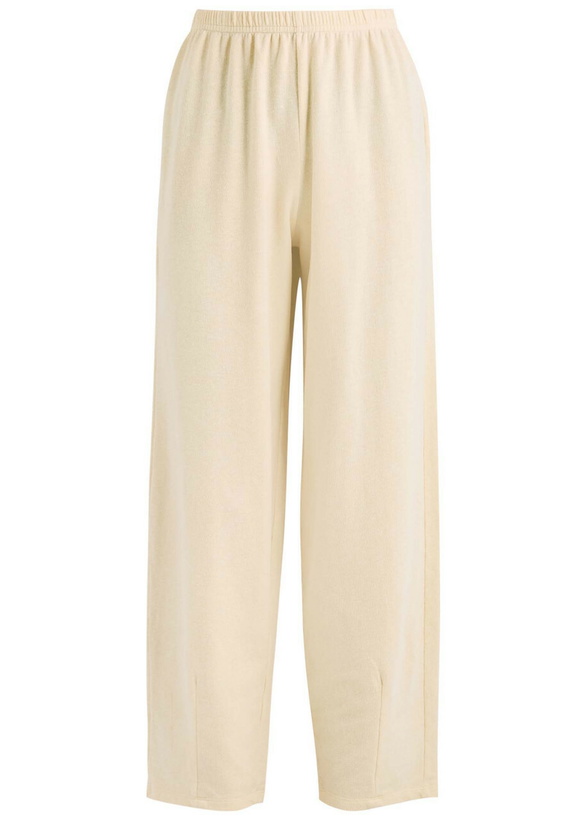 Photo: American Vintage Ofybow Cotton-blend Trousers Cream