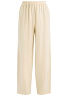 American Vintage Ofybow Cotton-blend Trousers Cream