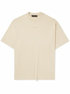 FEAR OF GOD ESSENTIALS - Logo-Appliquéd Cotton-Jersey T-Shirt - Neutrals