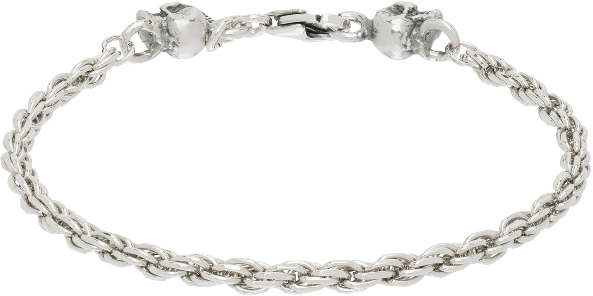 Emanuele Bicocchi SSENSE Exclusive Skull Bracelet