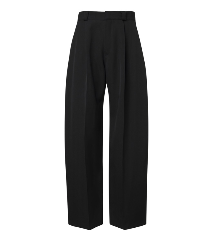 Photo: Balenciaga Wool twill barrel-leg pants