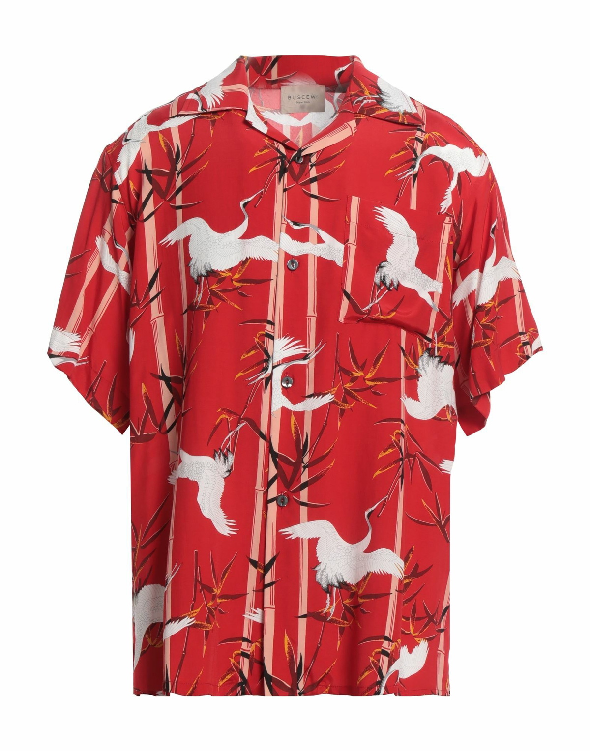 Buscemi Mens Shirt in Red