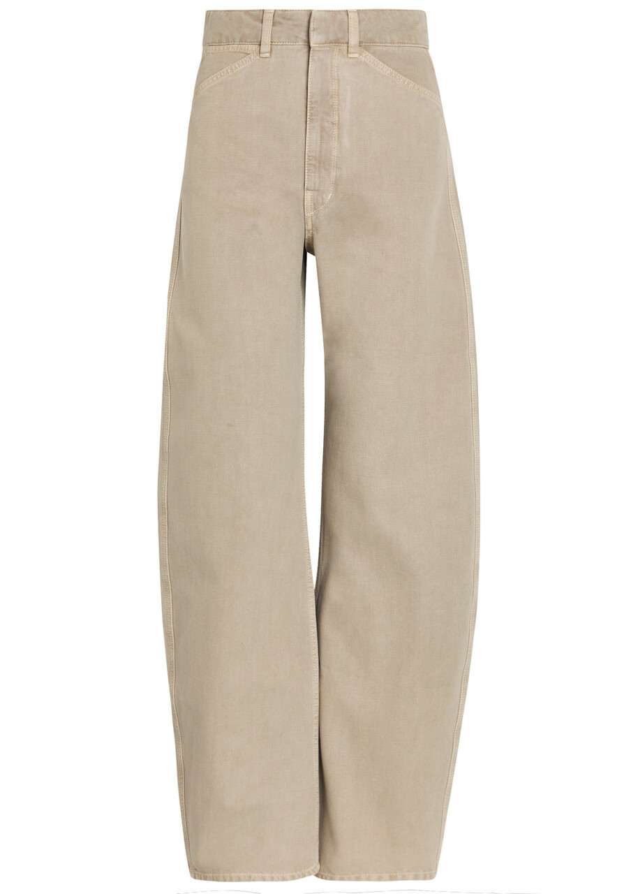 Lemaire Barrel-leg Jeans Natural