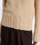 Moncler Alpaca and wool-blend cardigan