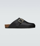 Saint Laurent - Nichols leather slippers