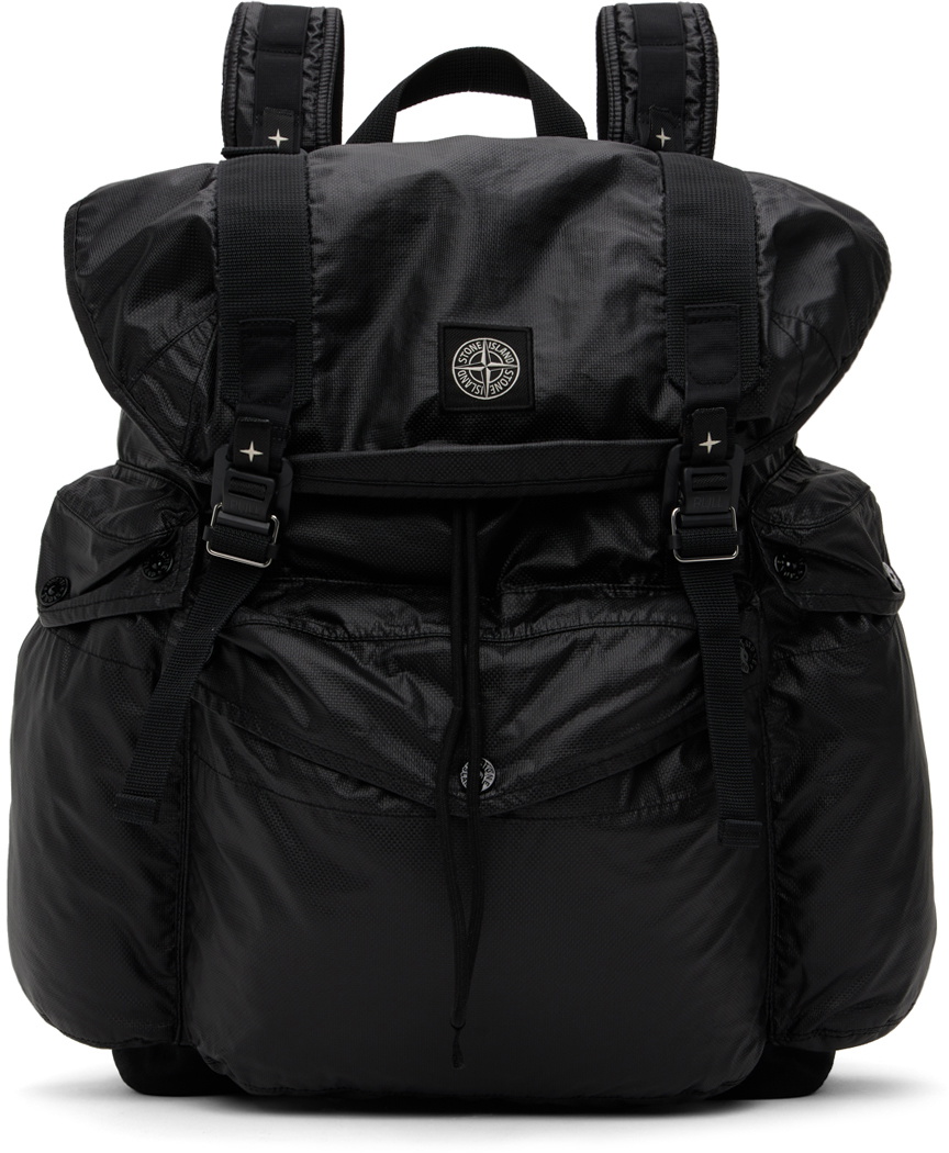 Stone Island Black 90370 Backpack Stone Island