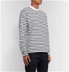 Barbour White Label - White Label Lanercost Striped Cotton-Jersey T-Shirt - Blue